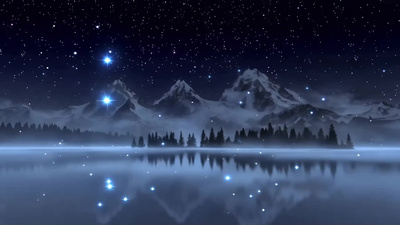 梦幻星辰星空背景动态视频