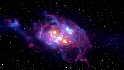 星云繁星星空银河星辰视频实拍视频素材