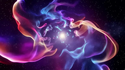 星云星空银河星辰视频夜空实拍素材