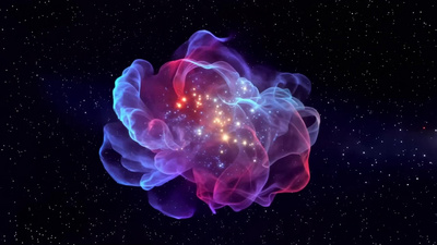 星海星云星空银河星辰视频实拍素材