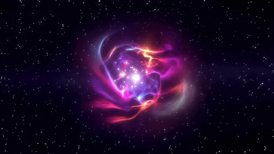 星云星空银河星辰视频太空视频实拍