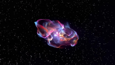 星云夜空星空银河星辰视频实拍视频素材