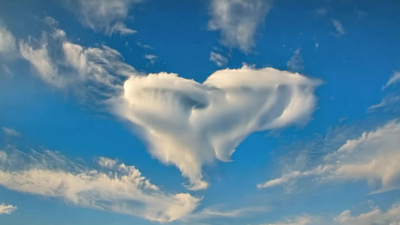 蓝天白云晴空天空视频自然实拍视频素材