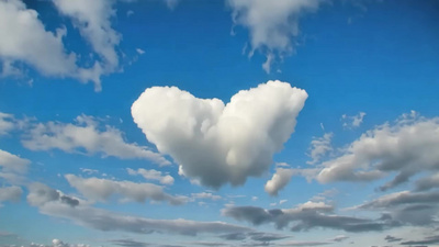 素材蓝天白云晴空天空视频视频实拍