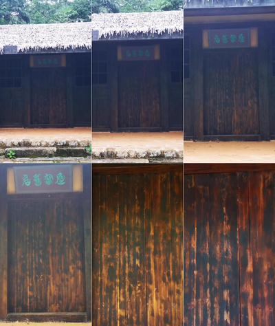 竖版航拍旅游景区湖南汨罗屈原故居实拍