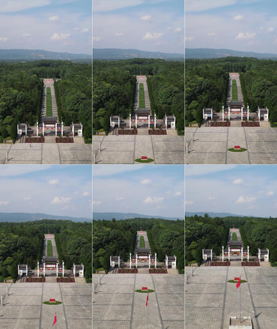 沫若故居实拍视频素材竖屏航拍湖南长沙刘少奇故居5A景区视频实拍