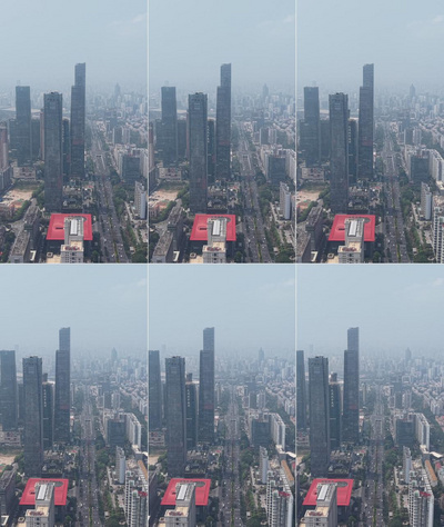 广西祭祀实拍视频素材竖屏航拍广西南宁东盟商务区建筑实拍视频素材