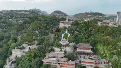甘肃兰州白塔山公园