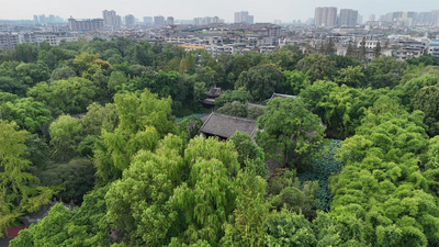 格拉苏蒂实拍视频素材眉山三苏祠景