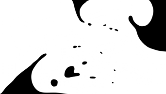 带通道黑白流体效果转场视频