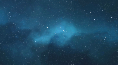 蓝色粒子星空循环动态背景