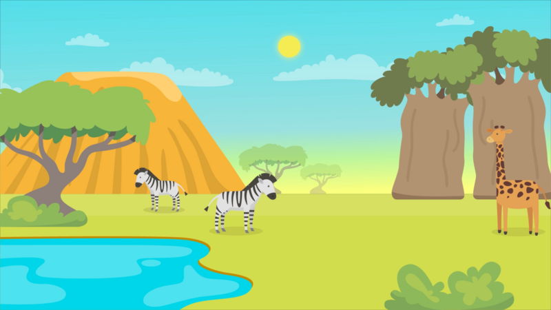 mg动画配件场景之保护动物