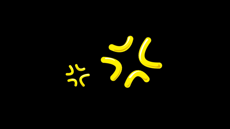 生气动态符号创意综艺包装素材