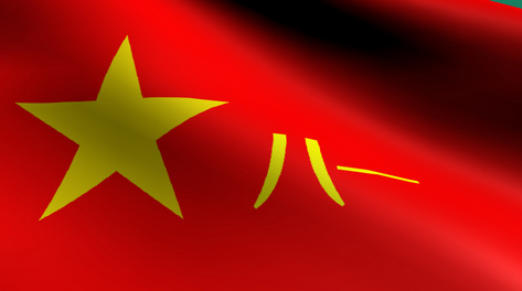 大气党政党徽红旗动态背景ae模板