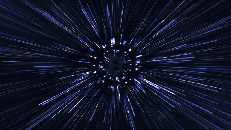 科技感粒子发射背景展示视频特效素材-千库网