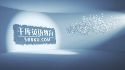 教育高清视频素材英文字母英语教育片头ae模板