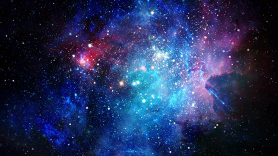 大气宇宙星云星空背景视频素材
