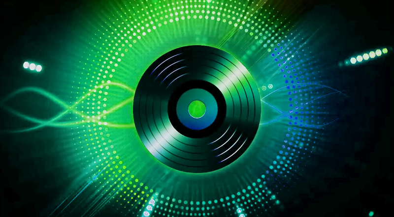 音效打碟酒吧舞台炫酷大屏背景视频特效素材-千库网