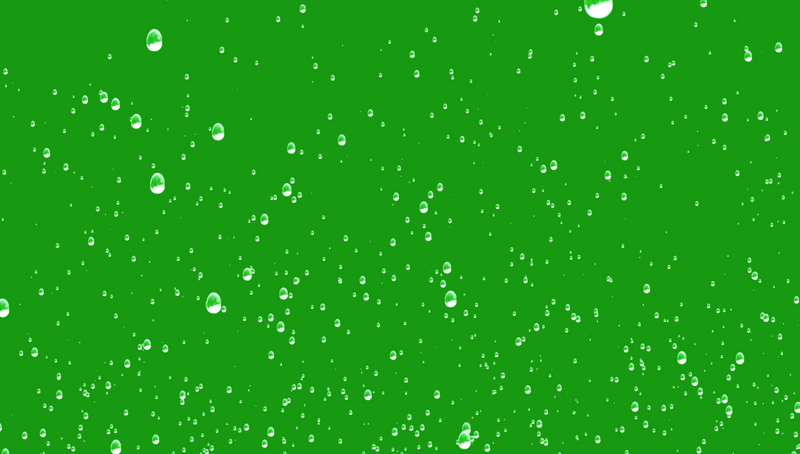 水滴炫酷抖音网红暂停水珠绿幕素材