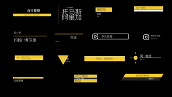 15个创意综艺字幕设计PR模板