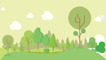 树木森林环境场景mg动画ae模板