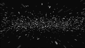 黑白星空粒子发射白色雨背景素材