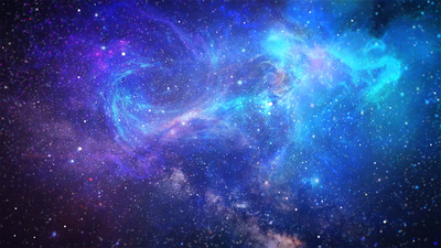 4k星空宇宙太空背景视频ae模板
