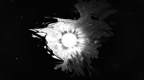 水墨墨晕晕染遮罩带通道素材