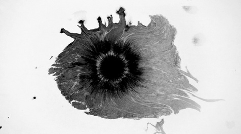 水墨墨晕晕染遮罩带通道素材