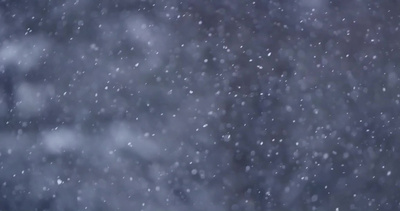 实拍视频素材4k实拍冬季降雪雪花雪景视频素材实拍视频素材