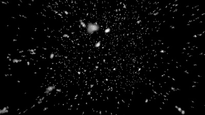 4K雪花飘落动态下雪通道视频AE模板