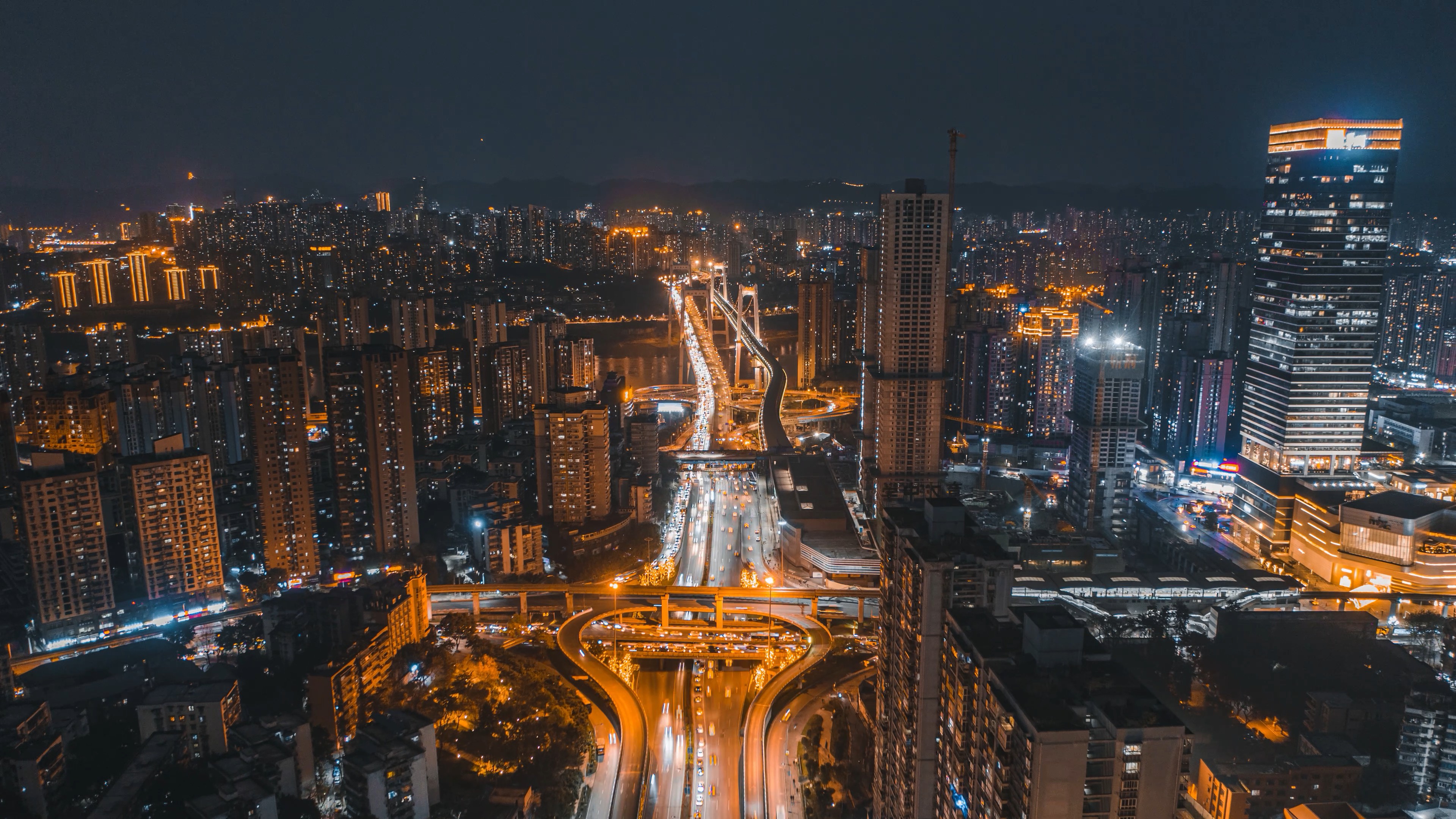 深圳中心区夜景4K_3840X2160_高清视频素材下载(编号:3593574)_实拍视频_光厂(VJ师网) www.vjshi.com