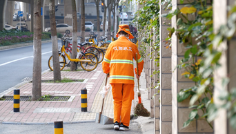 清洁道路音效素材 清洁道路配乐素材 千库网
