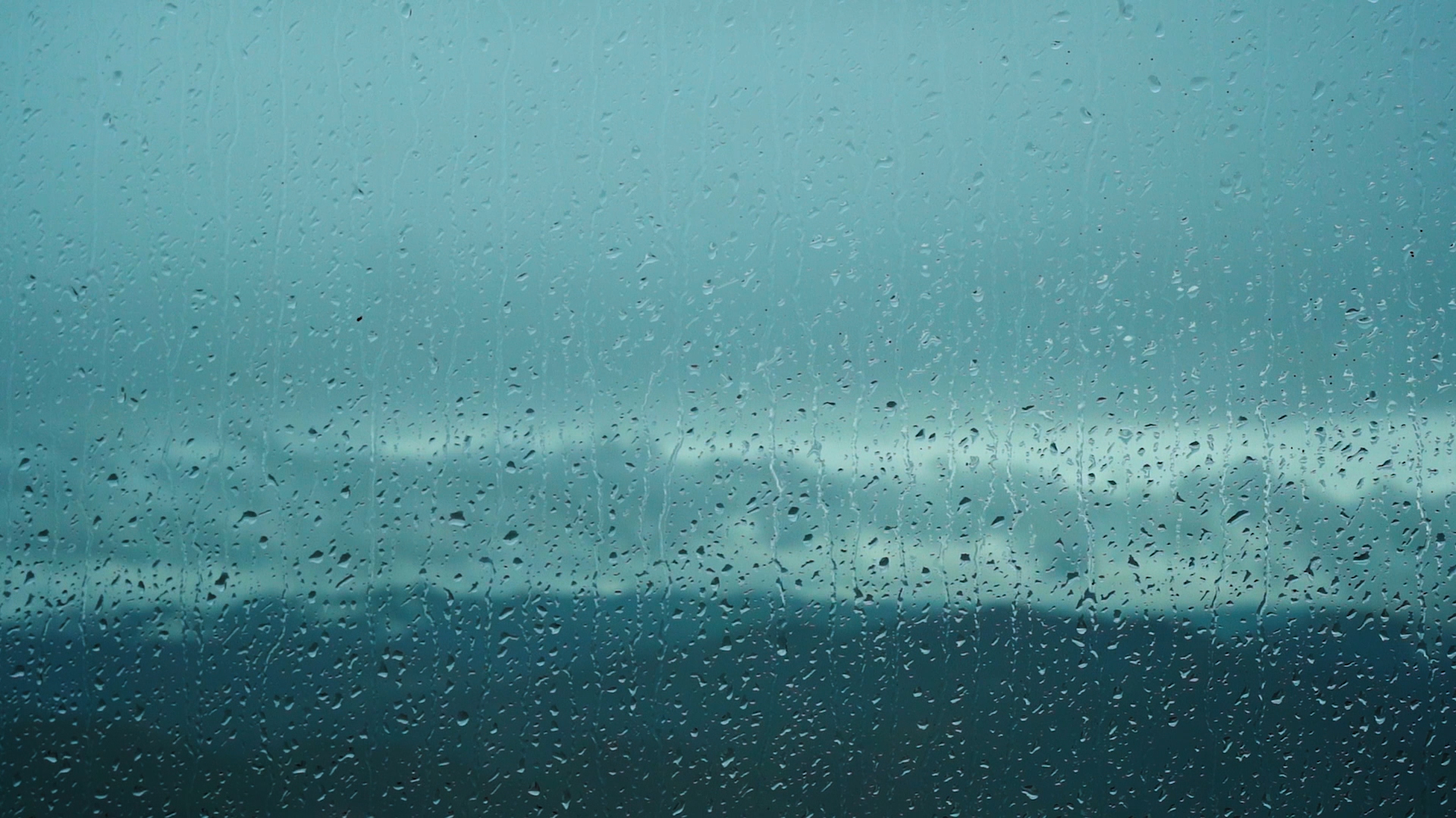 雨水玻璃壁纸图片