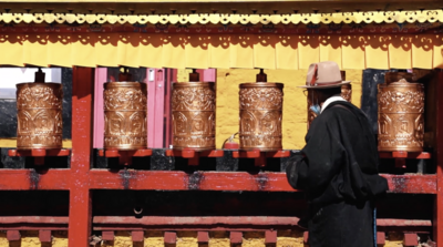 4k西藏旅游布达拉宫祈福