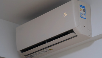 4k开空调夏天空调炎热避暑夏日