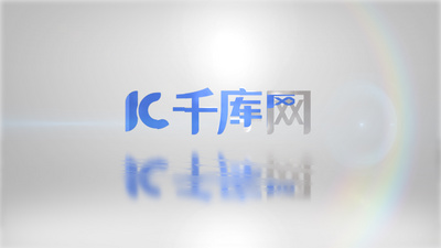 高清视频素材简约商务科技logo翻转片头片尾视频ea模板