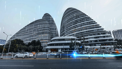 科技城市数字化建设AE片头模板