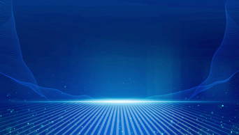 原创蓝色科技光线粒子商务风视频背景