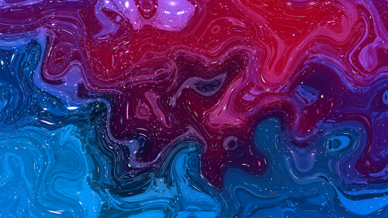 创意炫彩流体动态背景视频ae模板视频特效素材-千库网