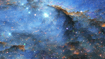 梦幻大气星空宇宙背景视频动态背景