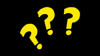 黄色问号符号疑问疑惑