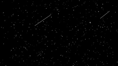 闪烁星空星星流星光效粒子光发光