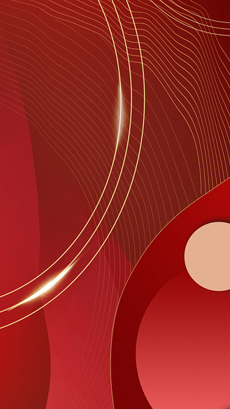 红色金色电商装饰大气几何舞台装饰背景3d立体台阶个人vip和企业vip