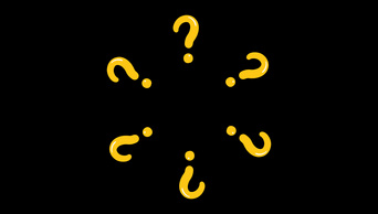 表情符号综艺节目问号疑问思考黄色