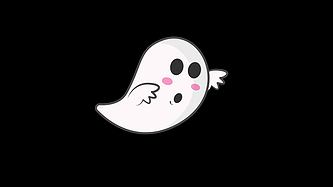 卡通万圣节幽灵小鬼恐怖