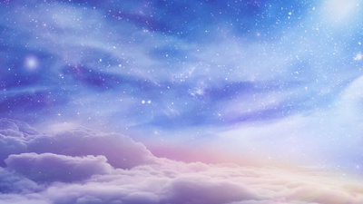 原创温馨浪漫唯美星空视频动态梦幻背景AE模板