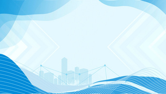 原创商务科技几何线条城市蓝色背景动态视频AE模板