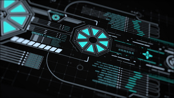 现代高科技可视化界面视频ae模板