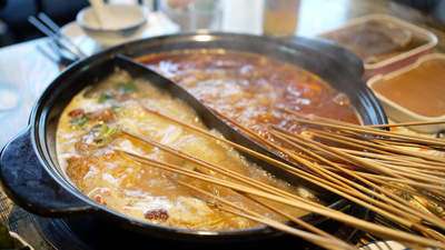 四川串串香火锅实拍视频1080